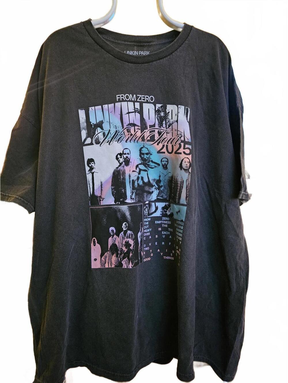 New - Linkin Park 2025 from zero T-shirt Size XXXL Black Hot Topic NWOT